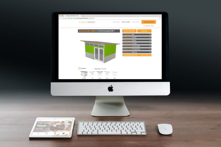 Client Case Study — How Studio Shed Leverages IdeaRoom’s Online Shed Configurator to Create a Nation-wide, Online Shed Company